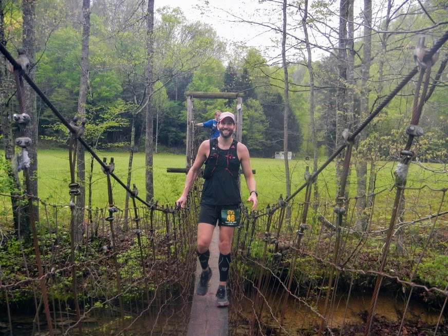 The swinging bridge at mile 14 and 36 was certainly something that won't be forgotten. Hold on tight!