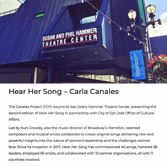 Hear Her Song Premieres in Washington, DC &amp; San José, CA