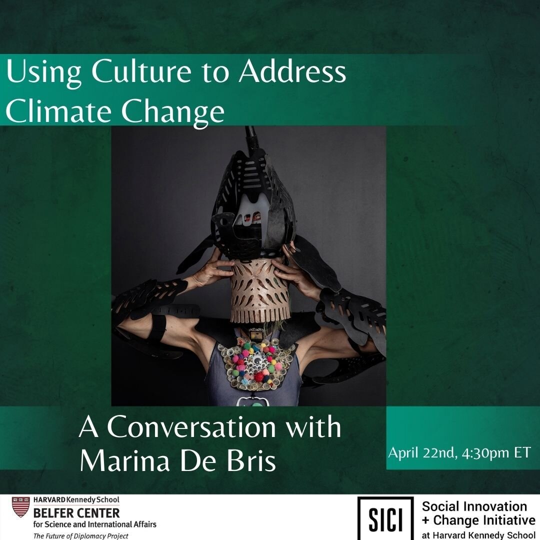 Please join us TOMORROW for a special event featuring artivist, @marinadebris! Registration link is in our bio.

Marina DeBris is an artist based in Sydney, Australia, whose environmental art activism focuses on reusing trash to raise awareness of oc