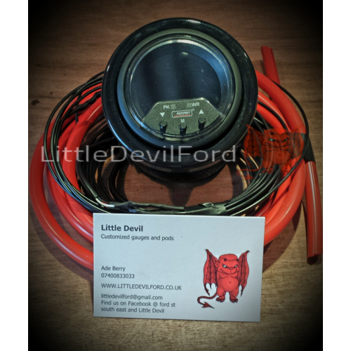 little devil gauges ford mk7 gauge kit, with everything you need to fit a 60mm or 52mm gauge