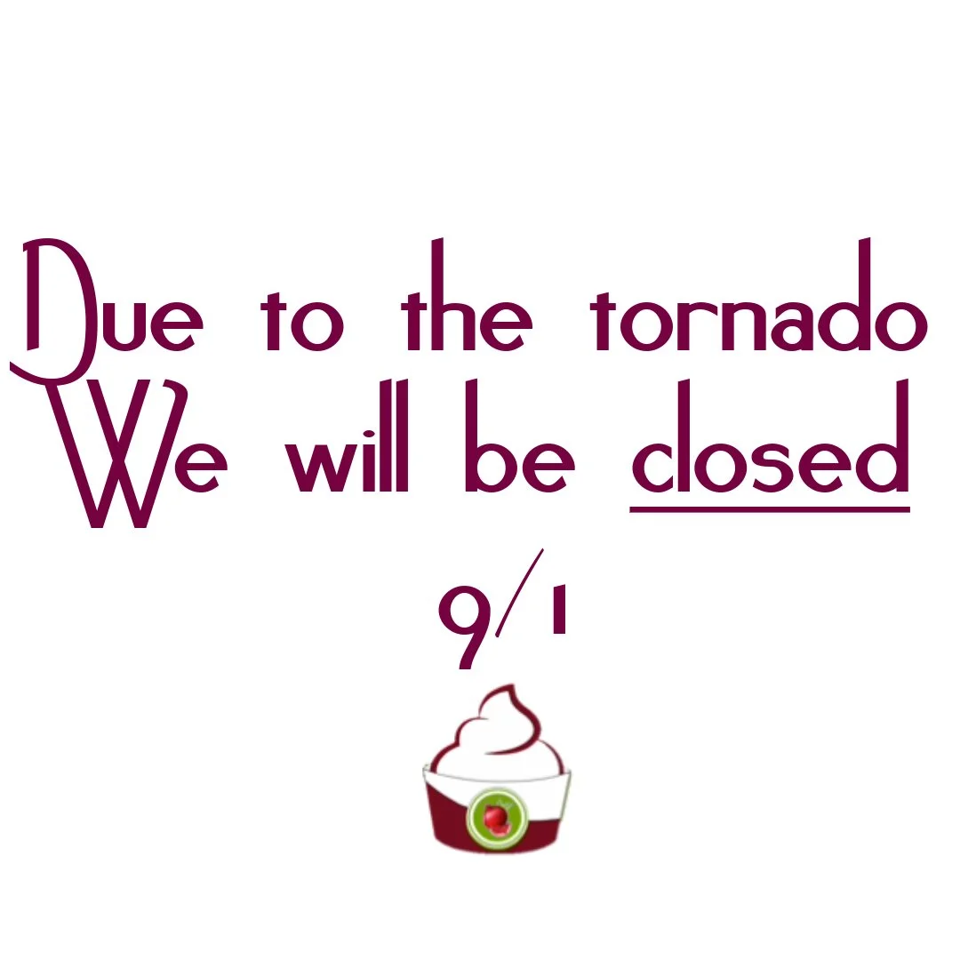 Due to tornado The Pome will be Closed today 1/9 