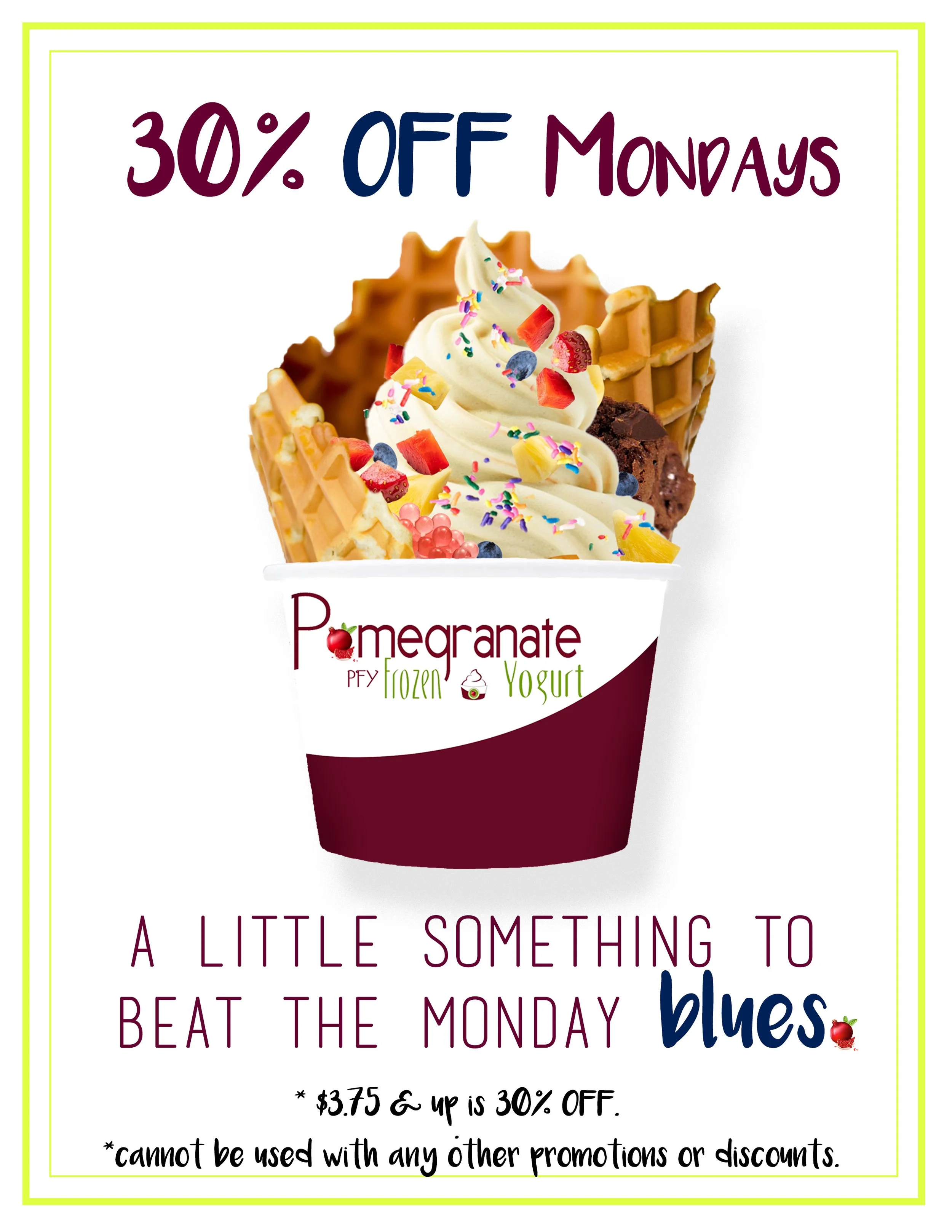 Discount Monday!  