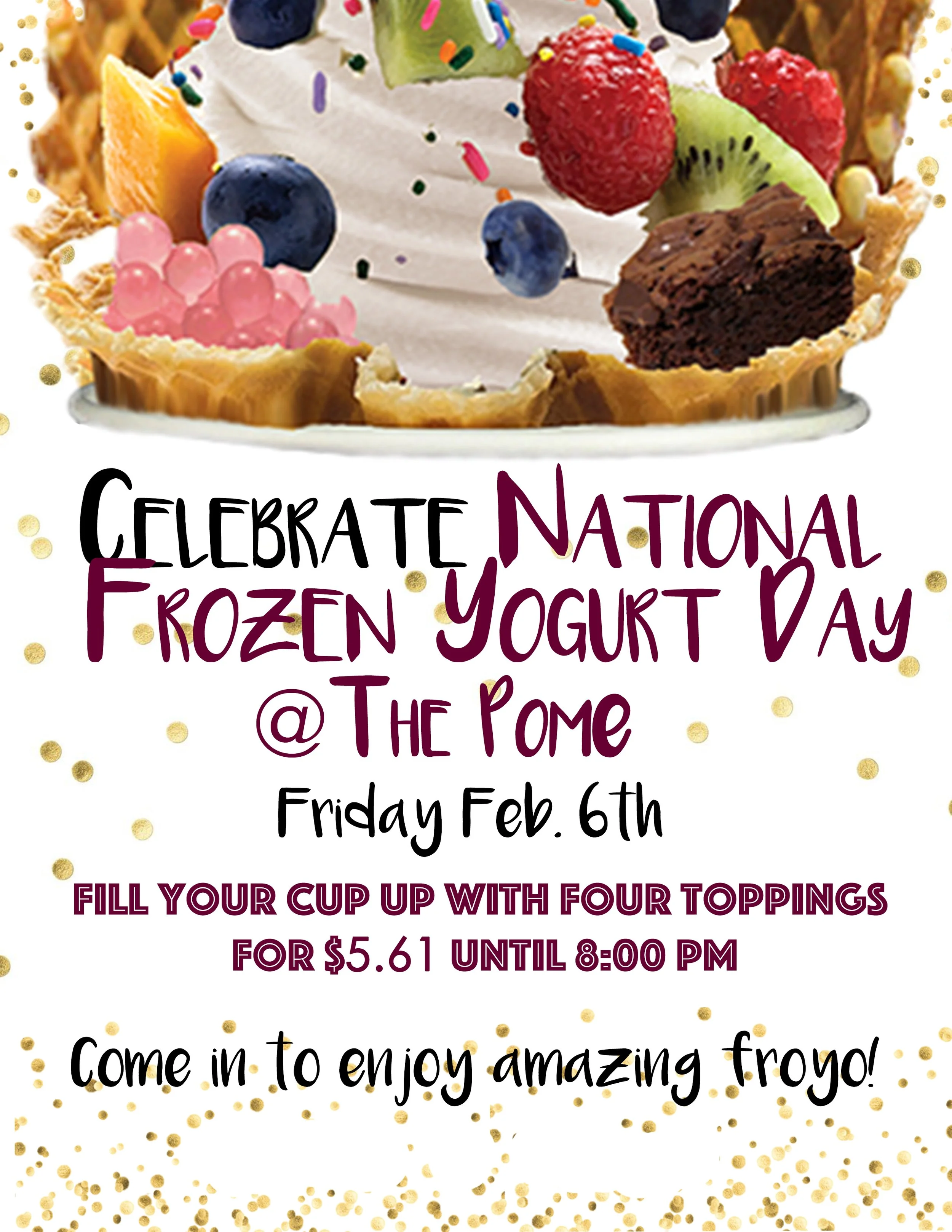 National Frozen Yogurt Day 2026