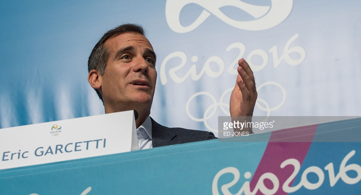 During the Rio Olympics, L.A. Mayor Eric Garcetti wondered how the IOC could support a bid from a country with a president who had said things during the campaign that offended much of the world. Trump's rhetoric has grown only more polarizing since his election. 