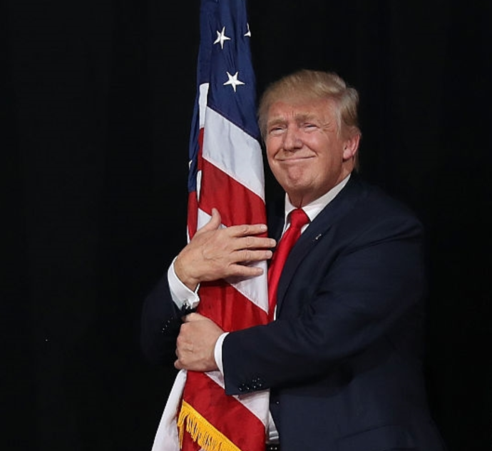 Donald Trump's jingoism likely will have little appeal to the IOC (Getty Images)