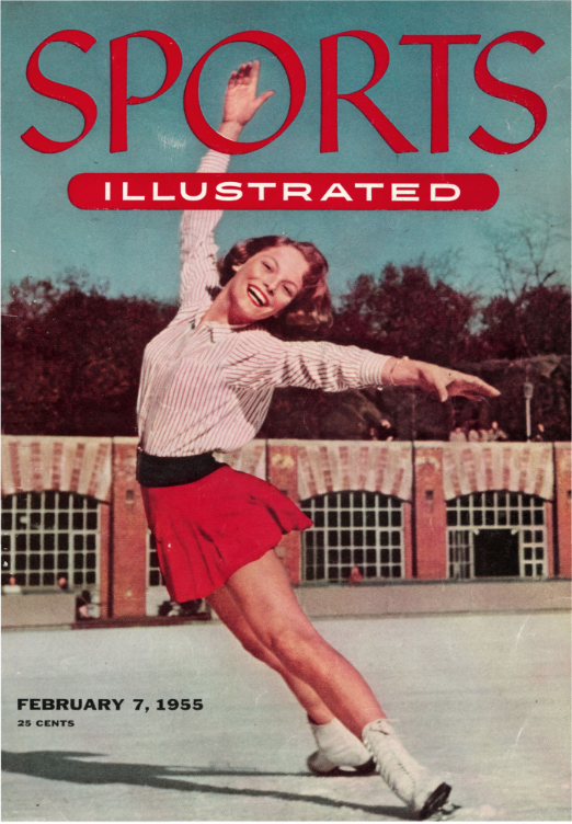 Carol Heiss made the cover of SI at age 15. .