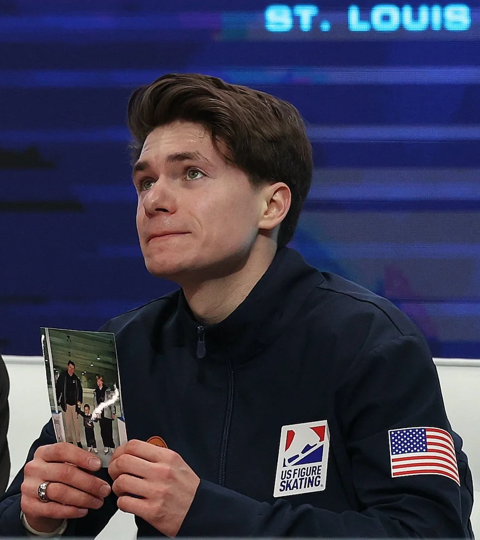 Maxim Naumov channels loss for powerful skate at nationals in Olympic bid