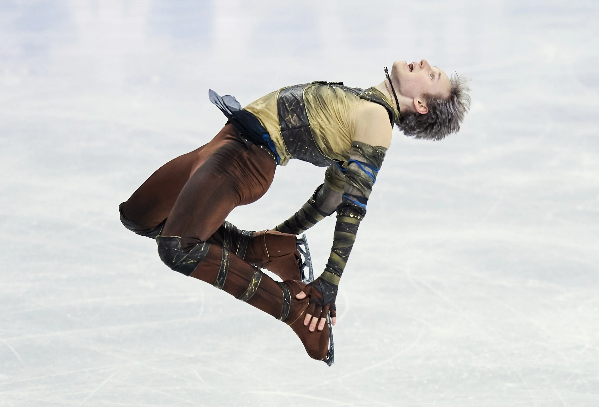 Ilia Malinin puts Olympics behind him with historic World Championships short program