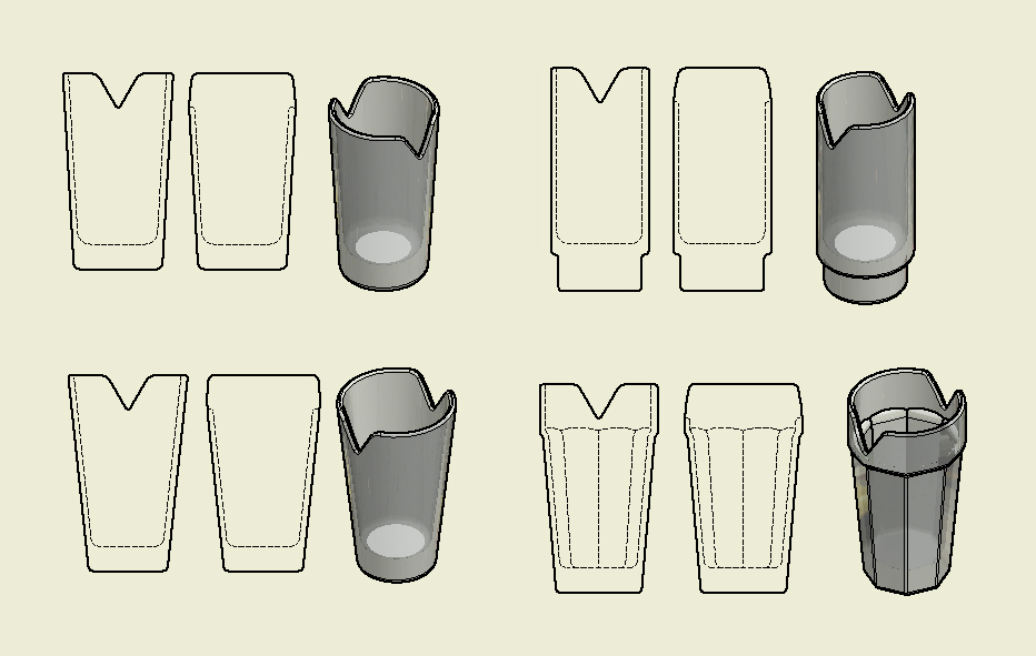 CAD for 3D print test models