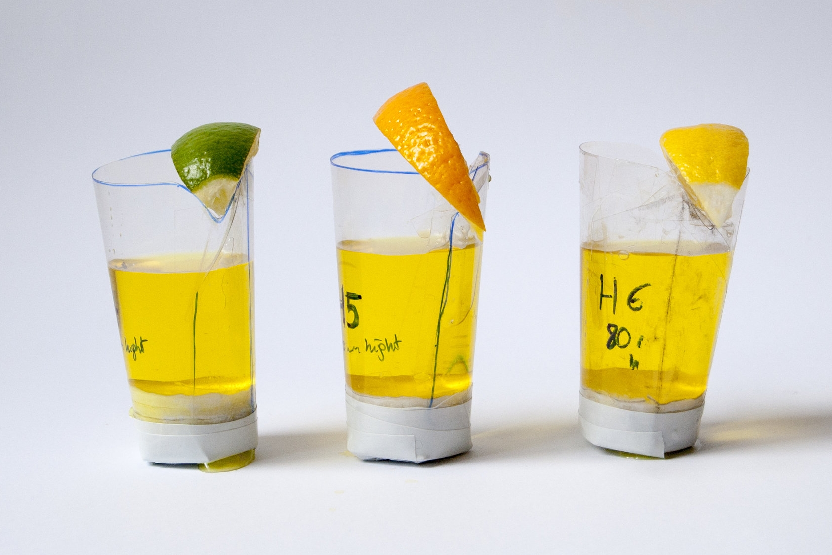 Proof of Concept lime cut tests