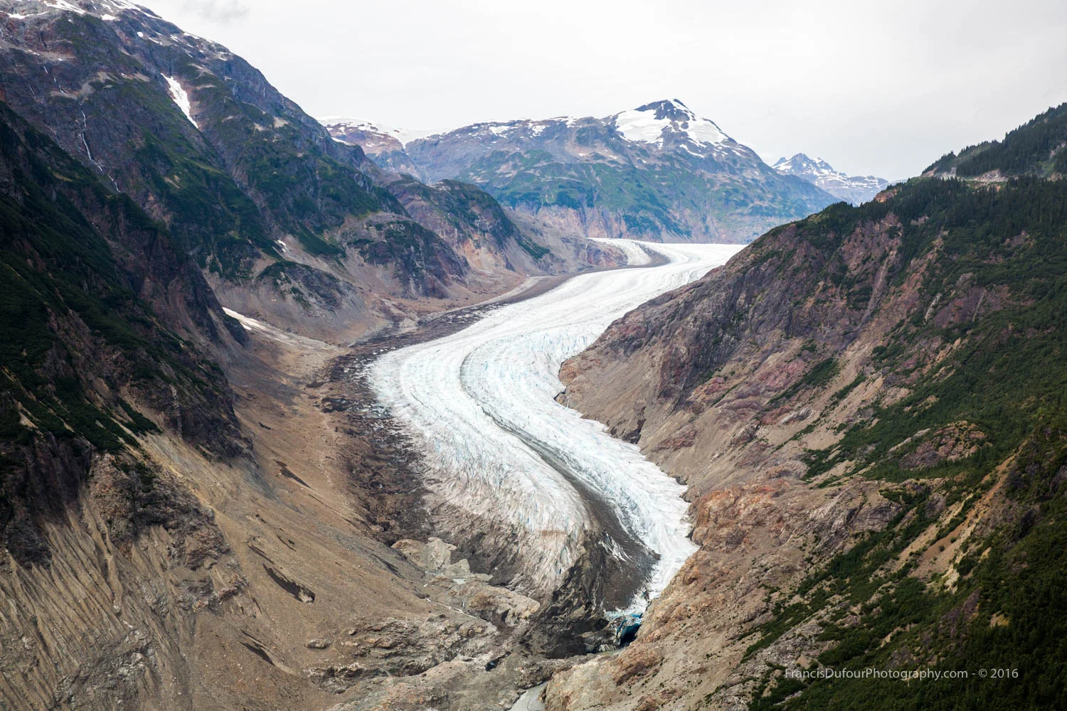 Salmon Glacier Valley