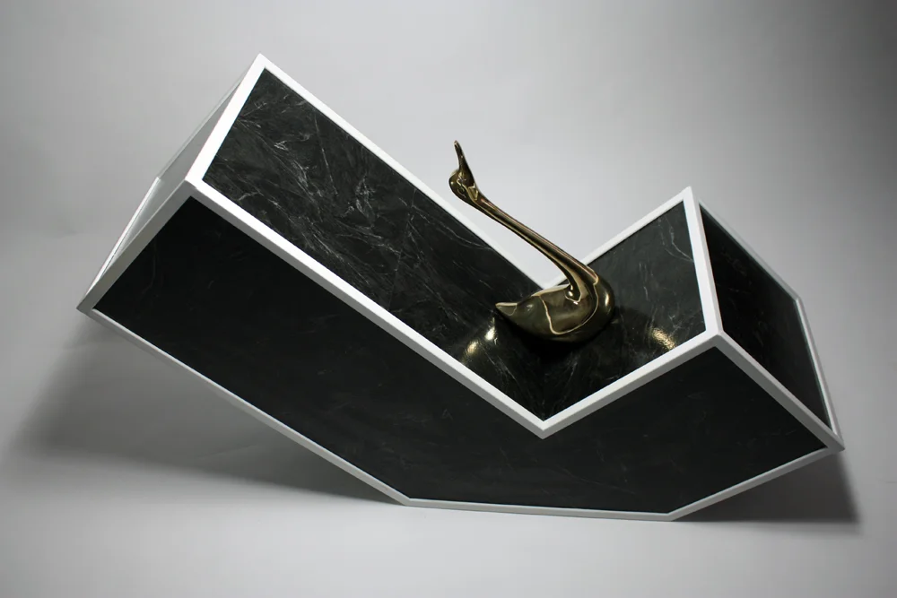 Bird in Space (alternate view), 2013