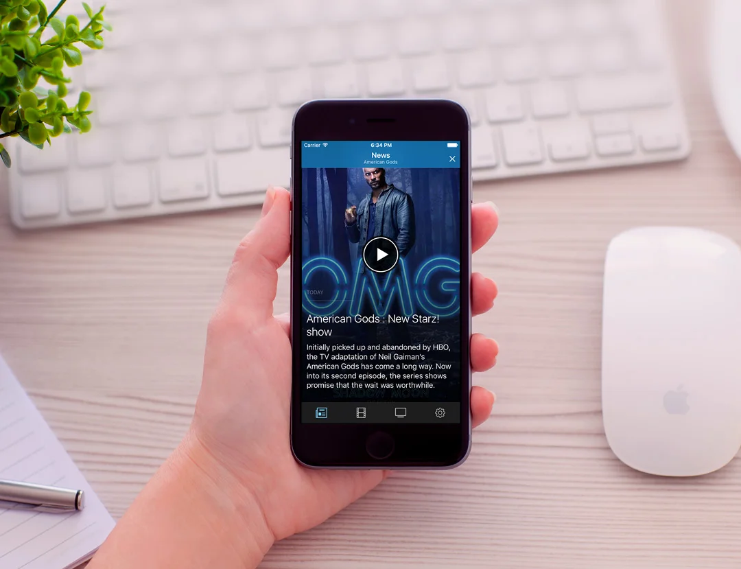 News in your iPhone