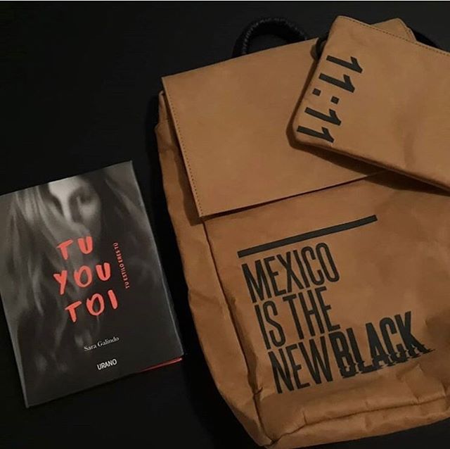 Lleva a M&eacute;xico contigo con la backpack de @mexicouture ♻️🇲🇽 #maralgui #maralguiesunagozada 🌱💜🌱💜