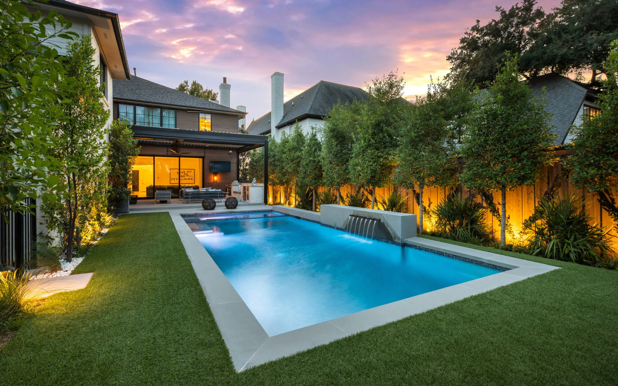 Highland Park Landscape Lighting