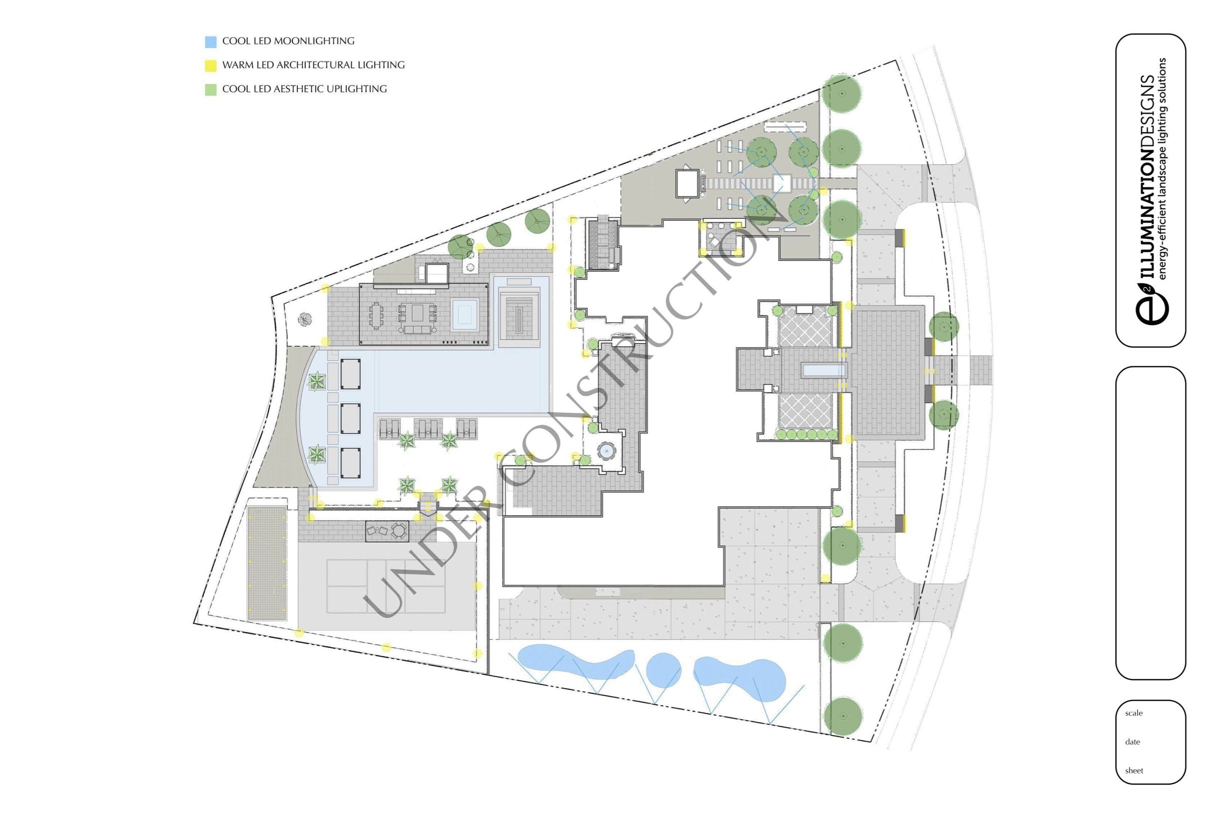 Landscape Lighting Master Plan Design / Build