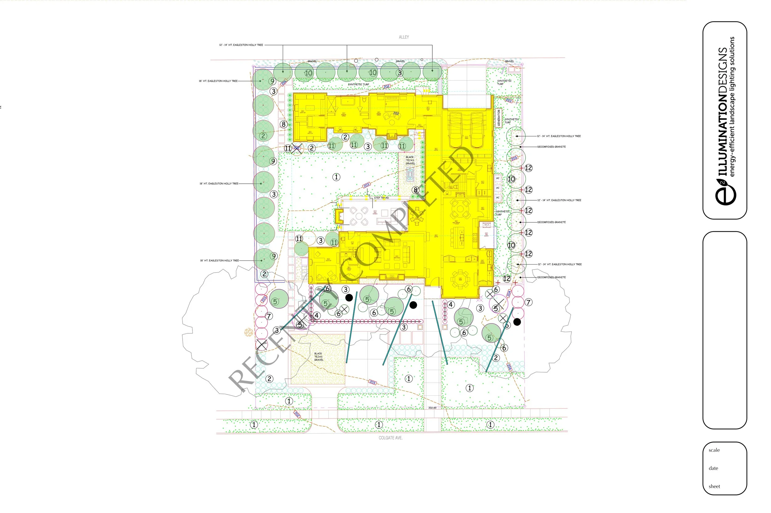 Landscape Lighting Master Plan Design / Build