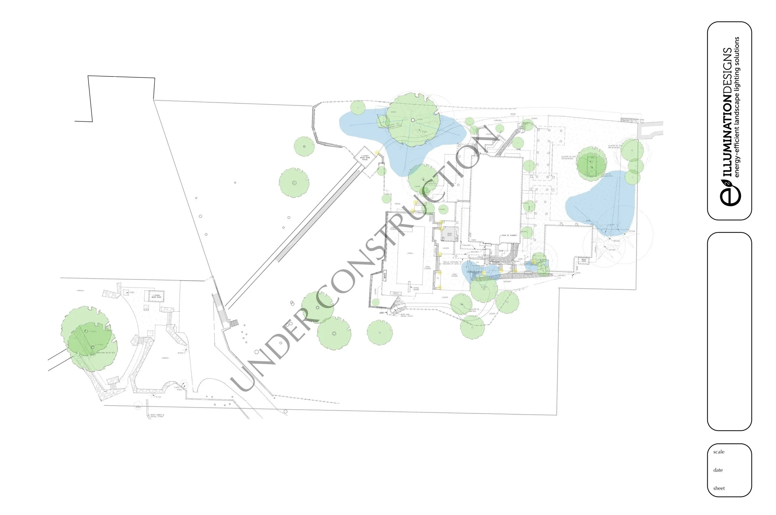 LANDSCAPE LIGHTING MASTER PLAN DESIGN / BUILD