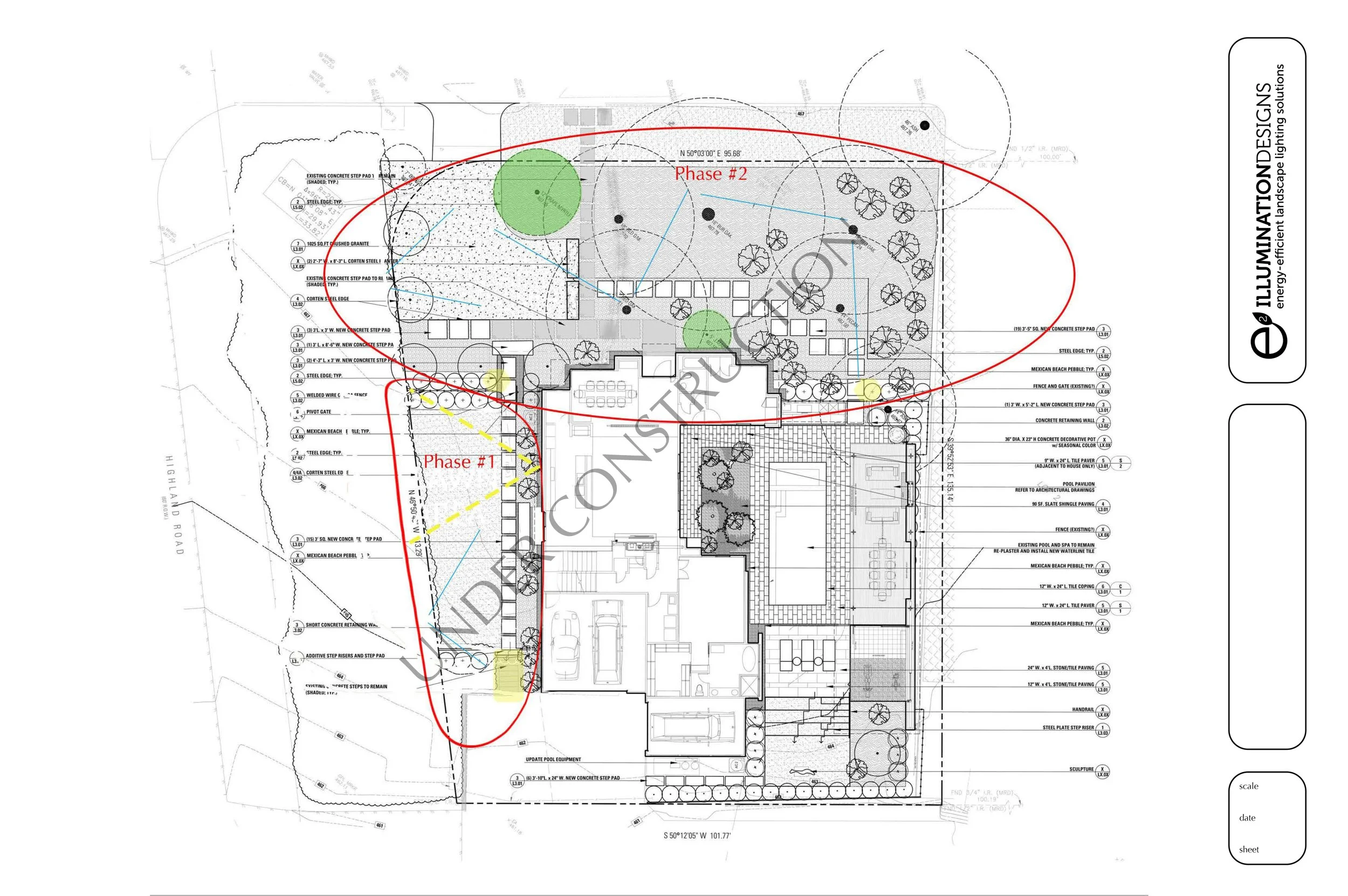LANDSCAPE LIGHTING MASTER PLAN DESIGN / BUILD