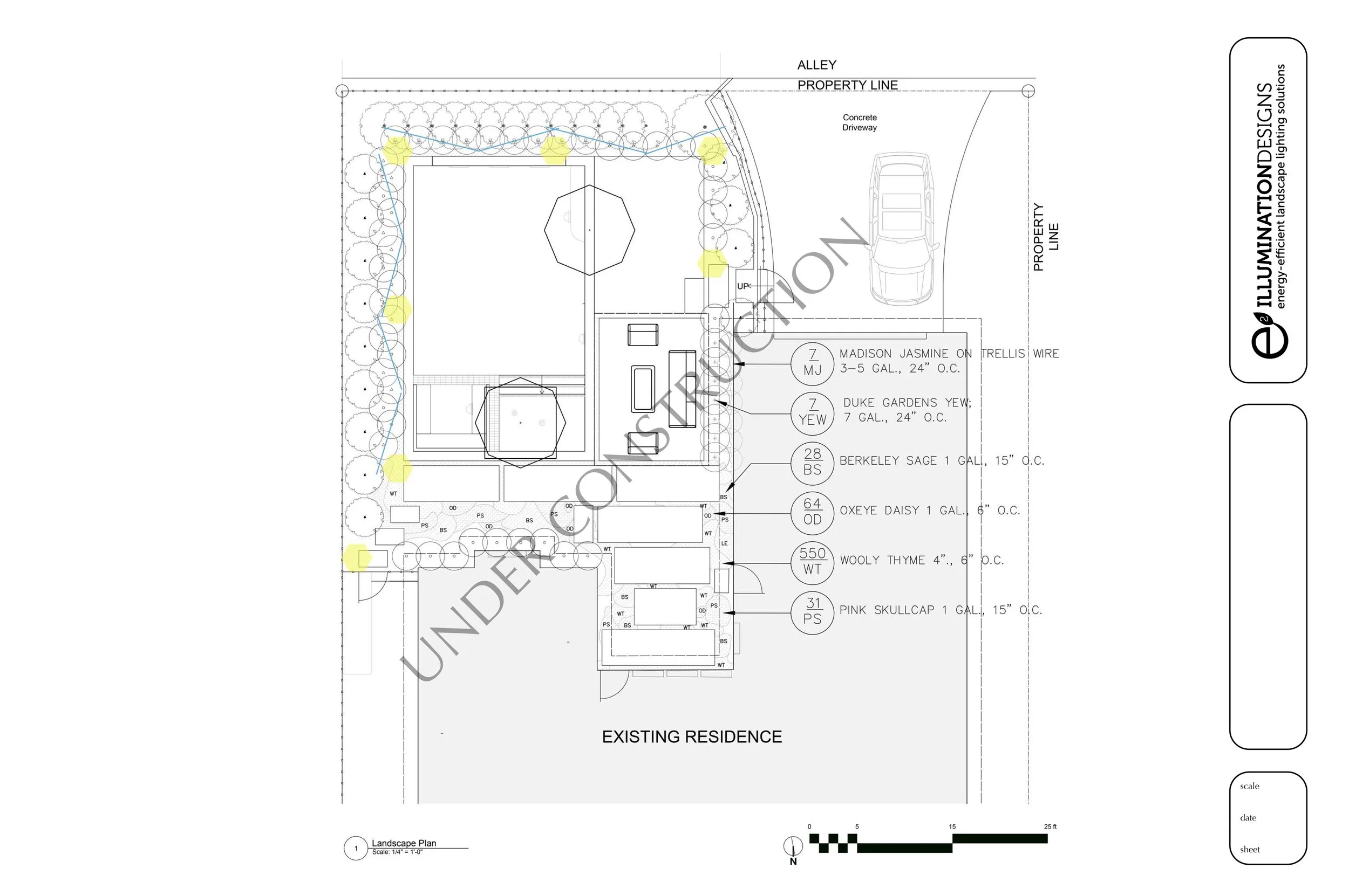 POOL GARDEN LANDSCAPE LIGHTING DESIGN / BUILD