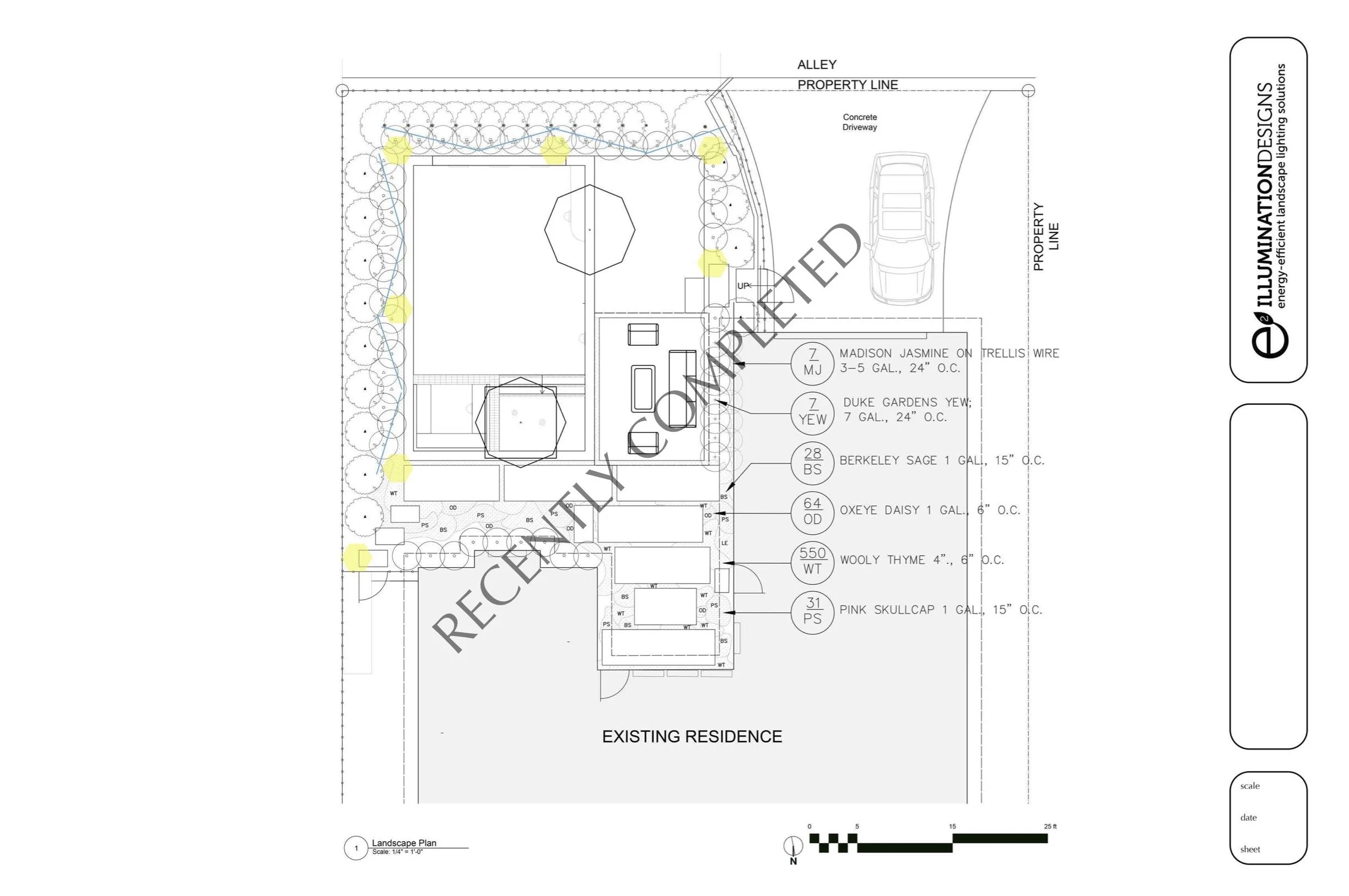 POOL GARDEN LANDSCAPE LIGHTING DESIGN / BUILD