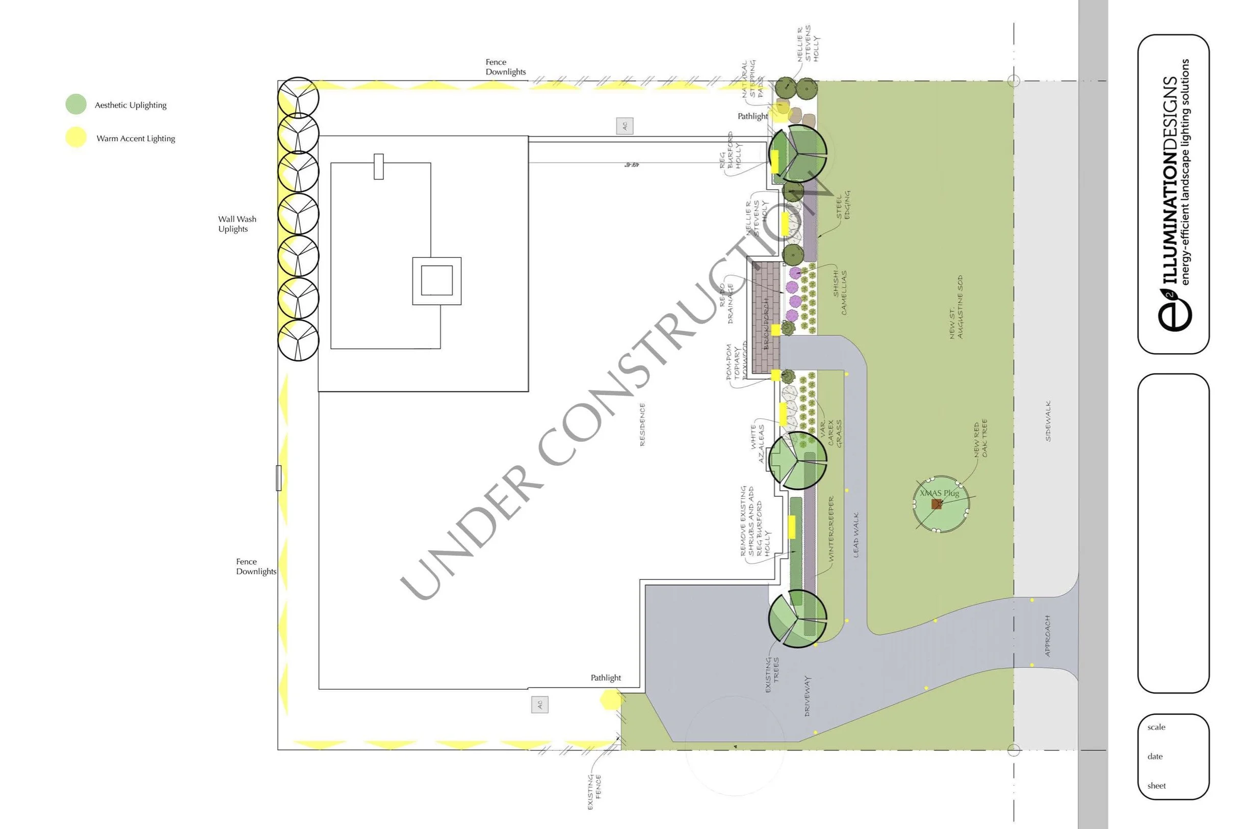 Landscape Lighting Master Plan Design / Build