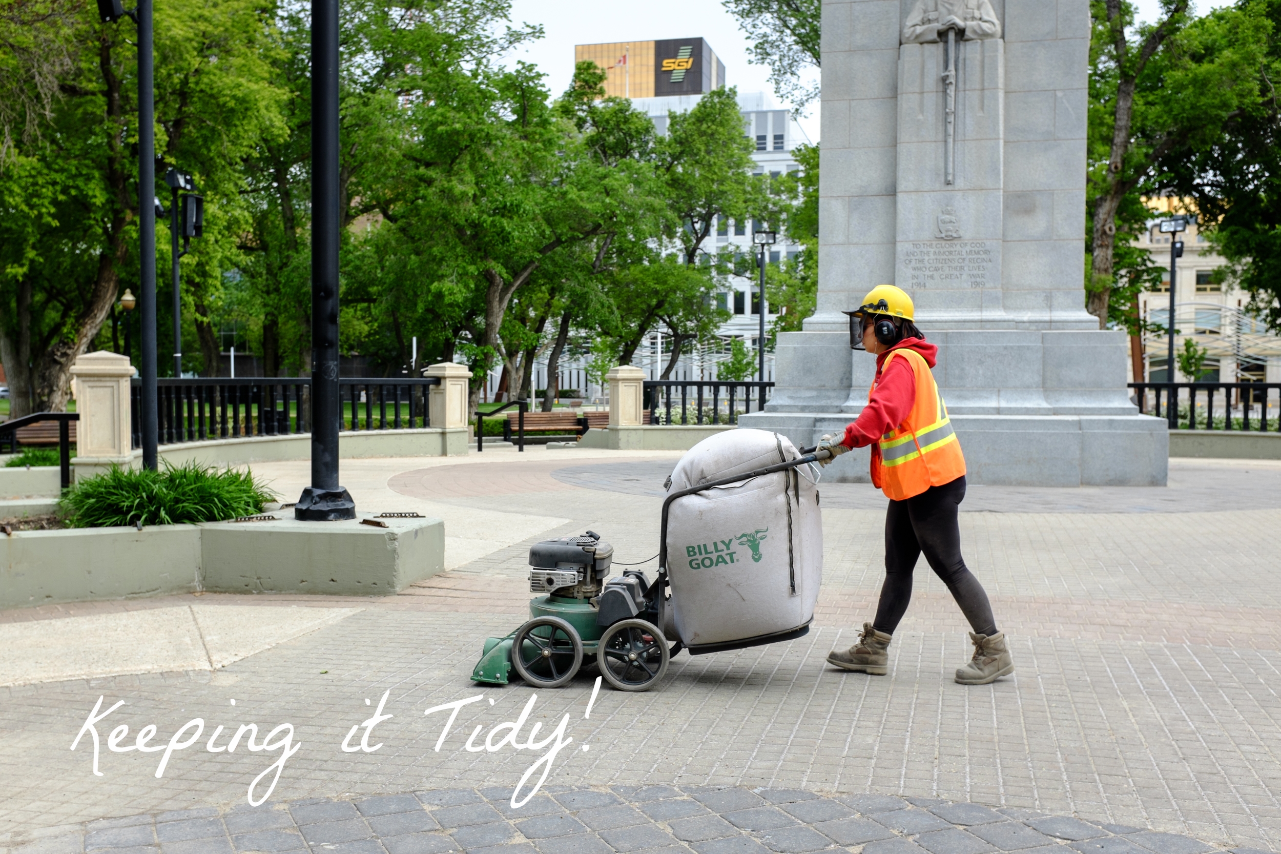 DID YOU KNOW that 83% of the city's budget is spent on repeatedly cleaning one 5' x 5' spot in the park?