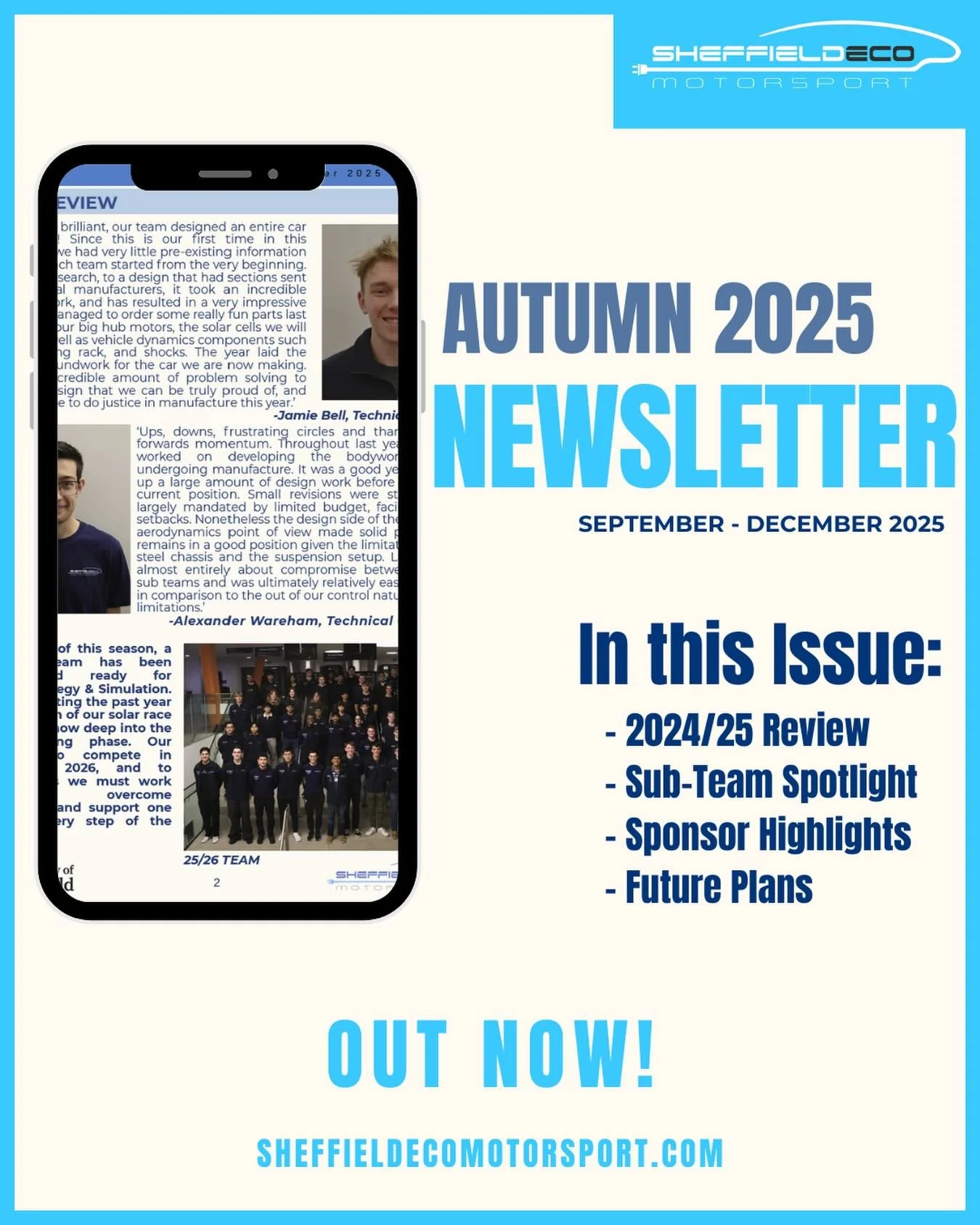 What a semester it&rsquo;s been!💙

Curious about what we have been up to behind the scenes? Check out our newsletter with the link in our bio‼️