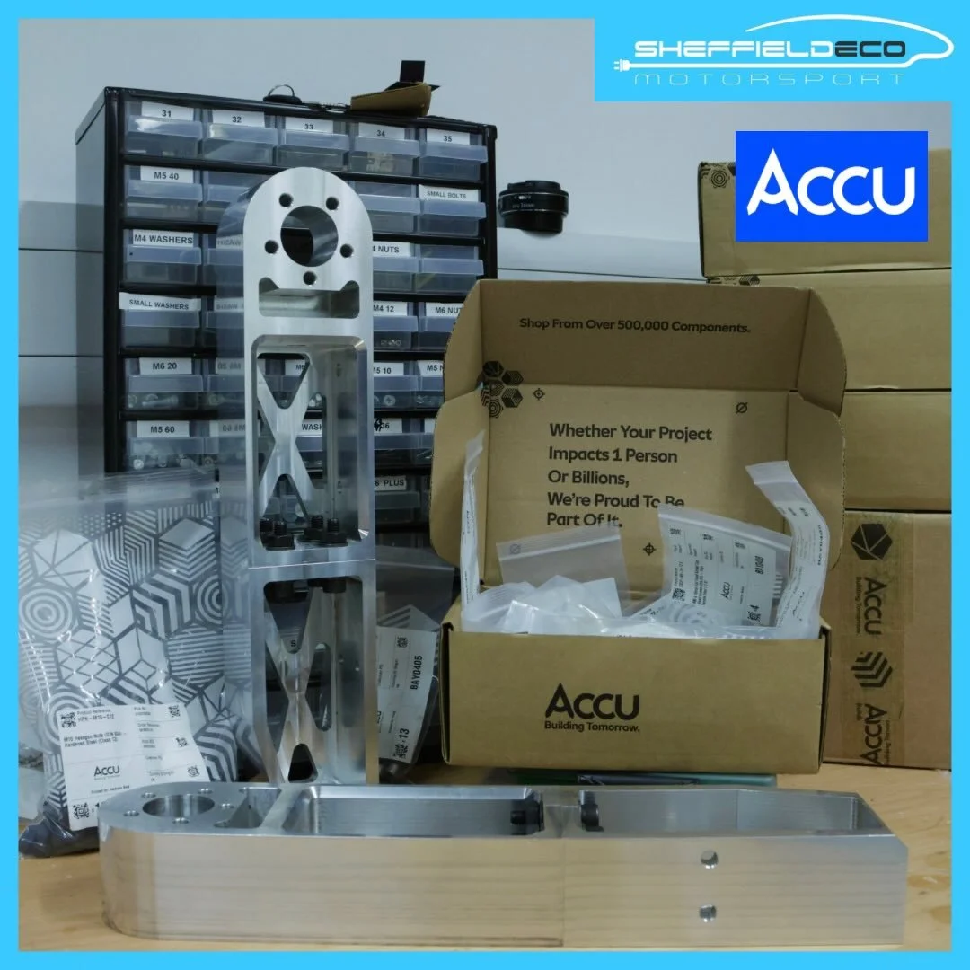 Big delivery day‼️ Our new knuckles are here, but let&rsquo;s be honest, the real star is our Accu box 🙌

@accucomponents keeping our build precise, reliable and ready for Belgium.
#AccuComponents #BuildingWithAccu
