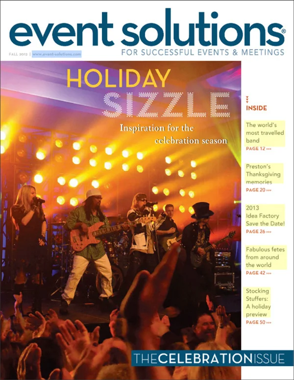 Event Solutions fall 2012 Cover