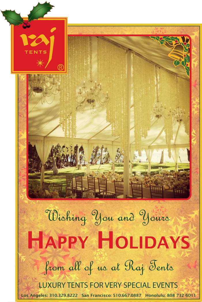 Raj Tents Christmas Card 2012