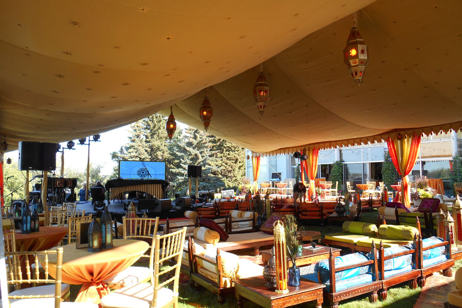 Sarah McLachlan Music Foundation  Raj Tents Themed Luxury Stage Tent Edmonton 2013.jpg