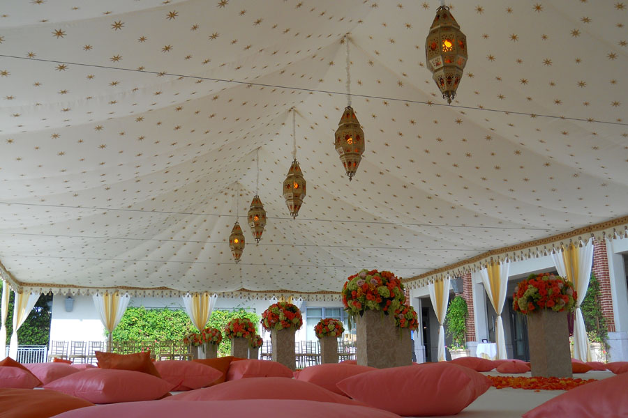 Raj Tents luxury Indian Wedding Ceremony Tent pink and cream.jpg