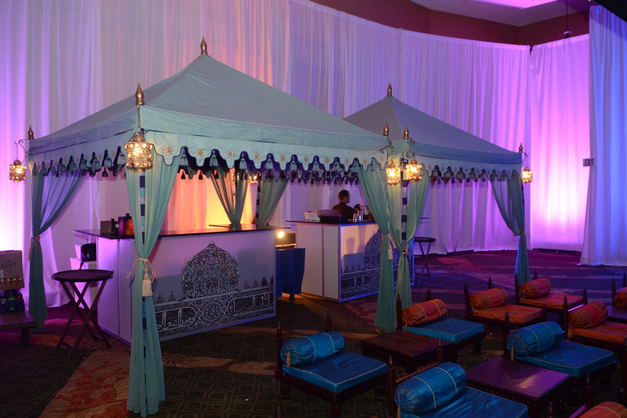 Raj Tents Double Pergola Luxury Bar with lounge furniture.jpg