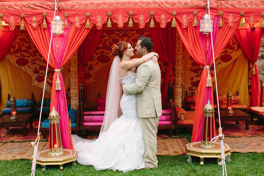 Victoria and Dave under Raj Tent.jpg