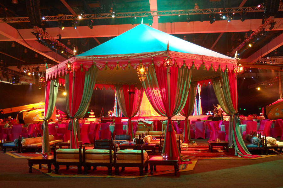Grammys 2013 After Party Raj Tents Pavilion with lounge.jpg