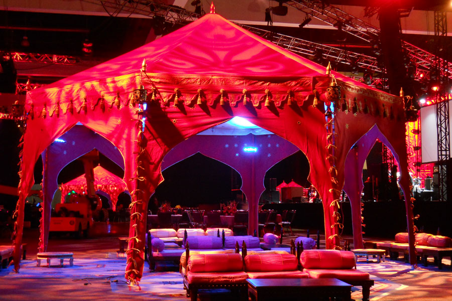 Grammys 2013 After Party Raj Tents Arched Pavilions with lounge.jpg