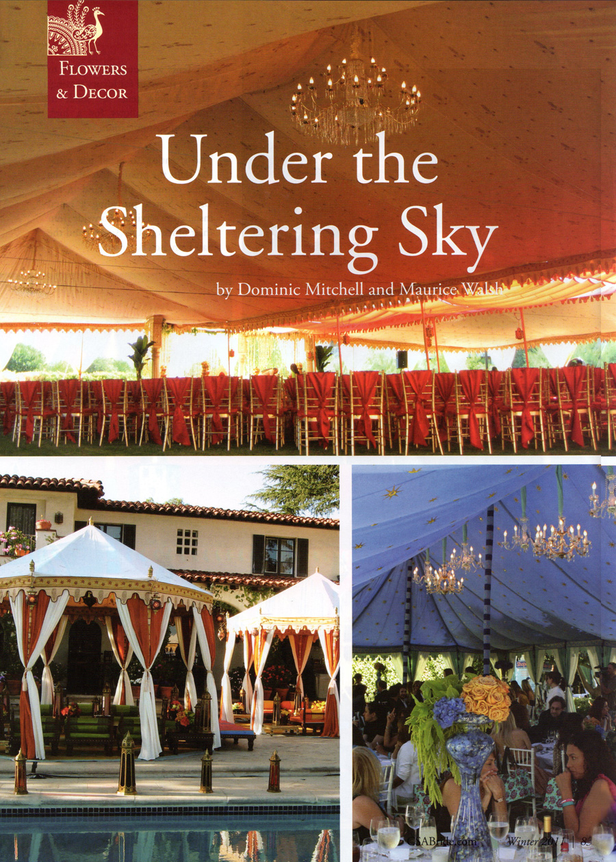 Raj Tents Luxury Tent Rentals Los Angeles Blog