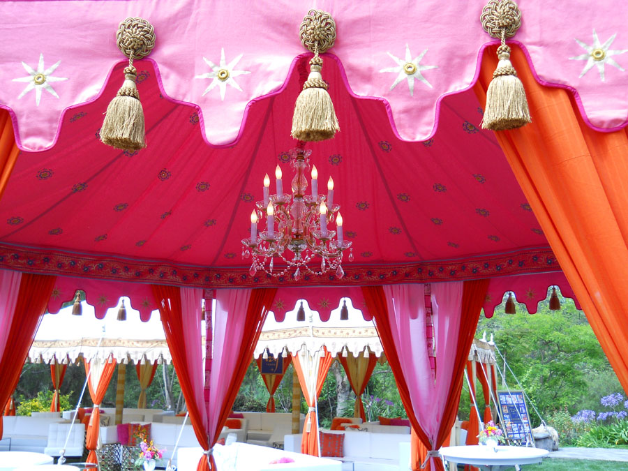 Raj Tents luxury tent installation detail WIPA Malibu 2011.jpg