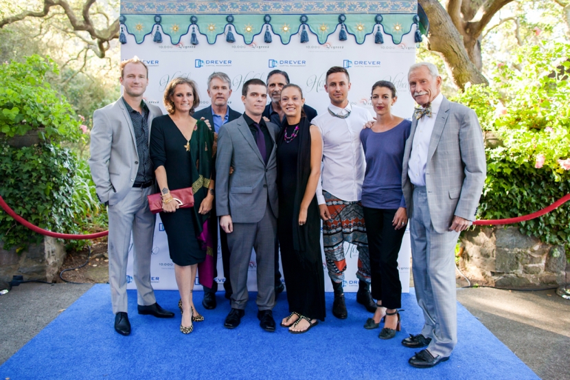 The Drever Family Foundation in front of Raj Tents decor at the 2015 Hotbed
