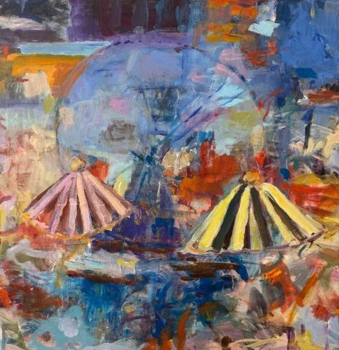 Coney Island at Night