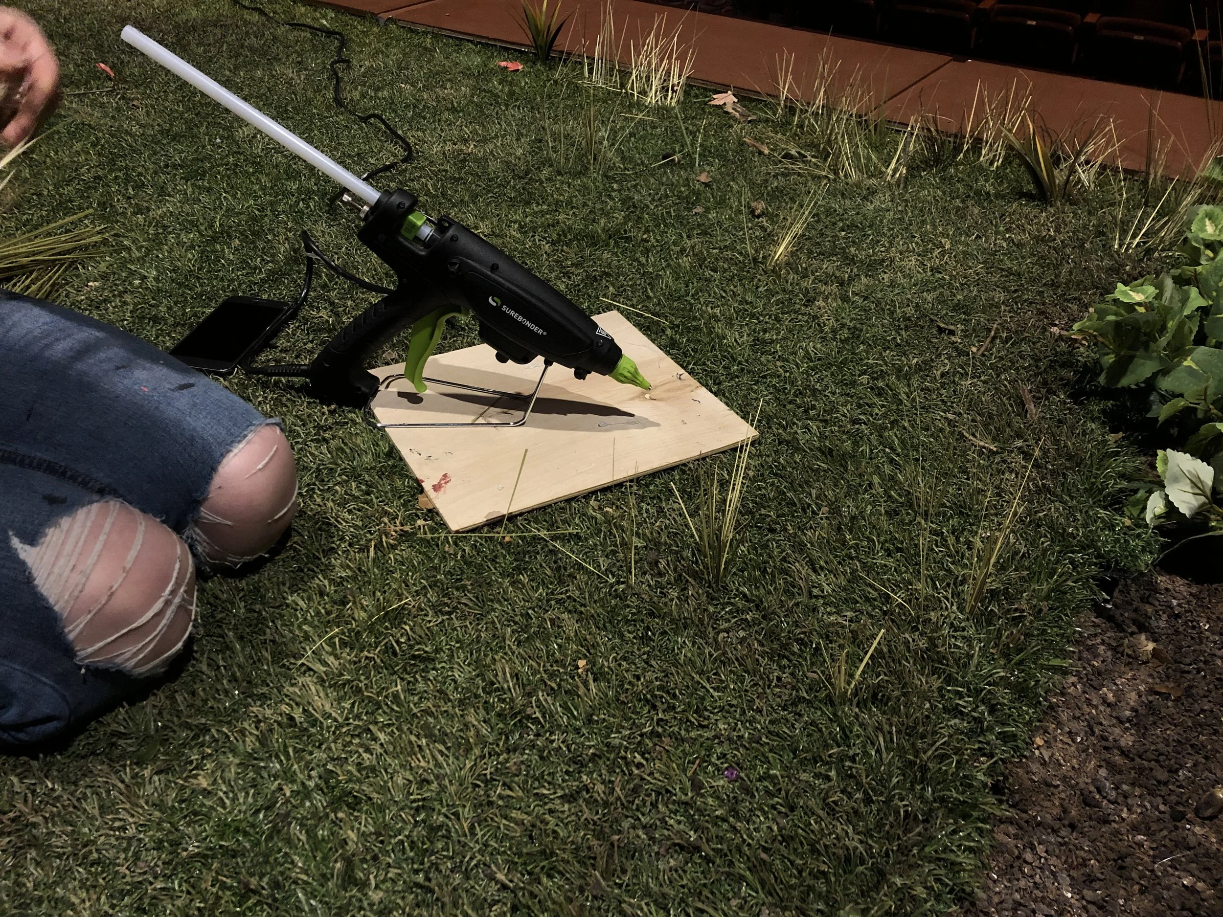 One blade of grass at a time….