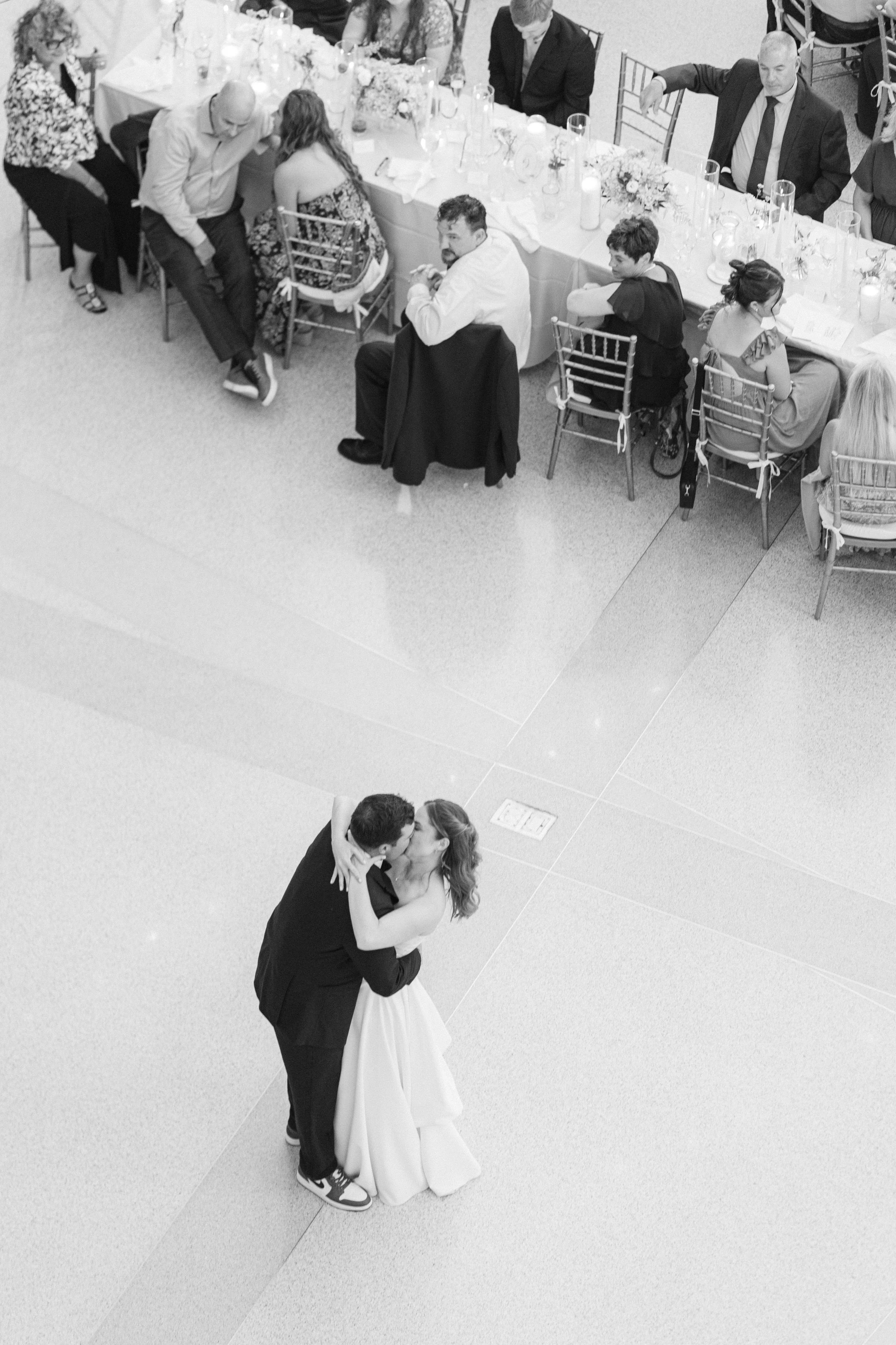 Kristen Bowen Photography, Indianapolis Wedding Photographer, Indiana State Museum Wedding, Wedding Reception, First Dance