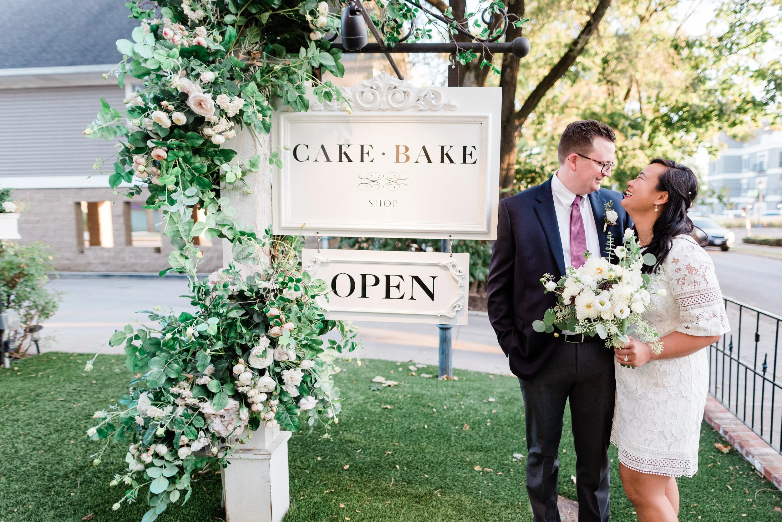 Kaylin + Matt: A Micro 2020 Wedding at The Cake Bake Shop