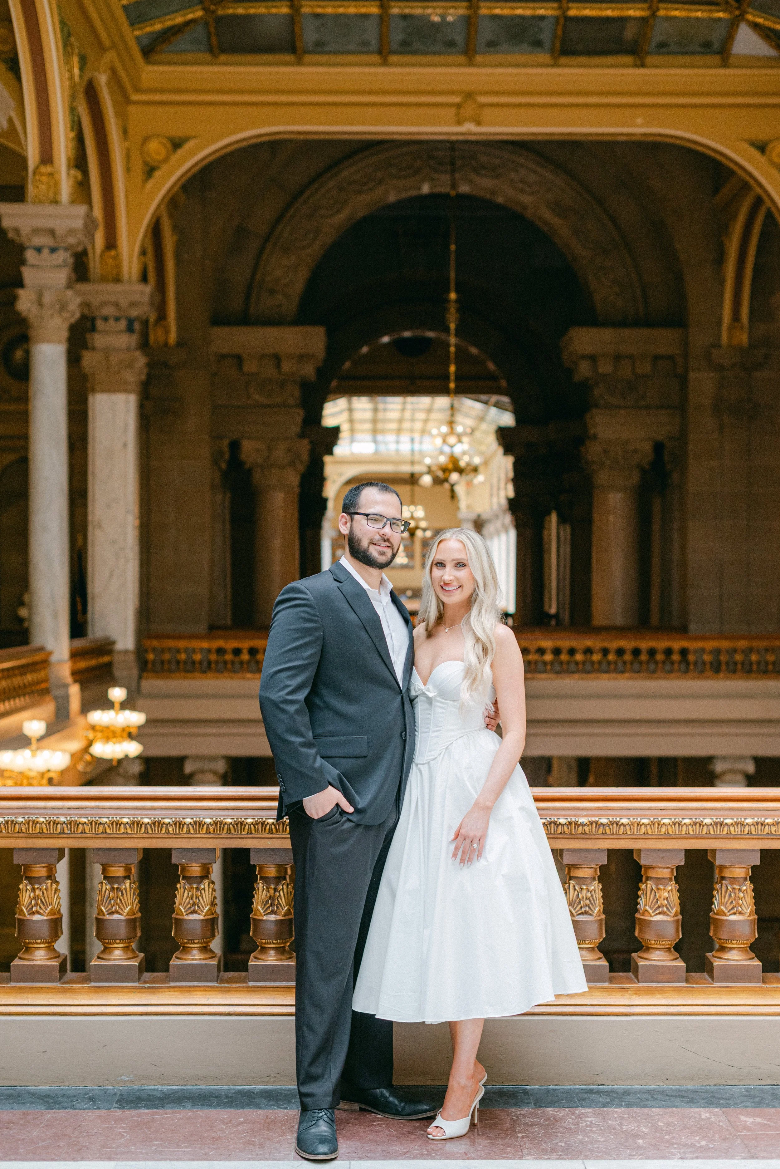 A Timeless Indianapolis Love Story: Grayson &amp; Zach's Engagement