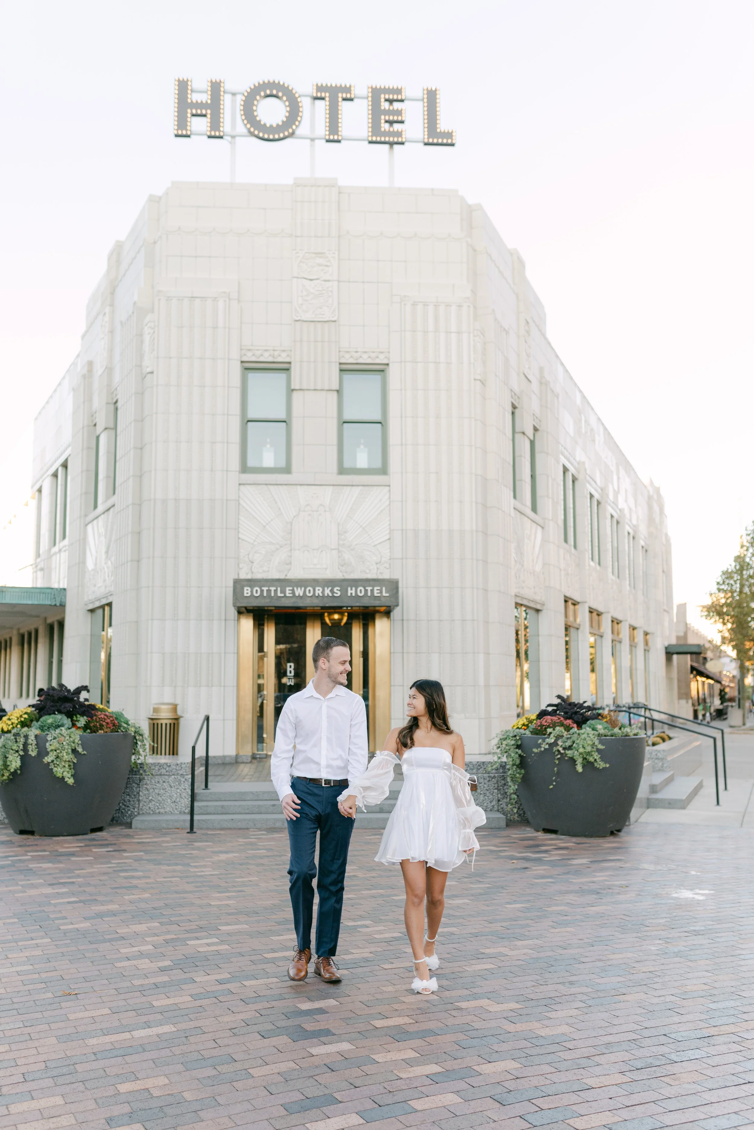 Engaged at the Bottleworks Hotel: Molly and Anthony