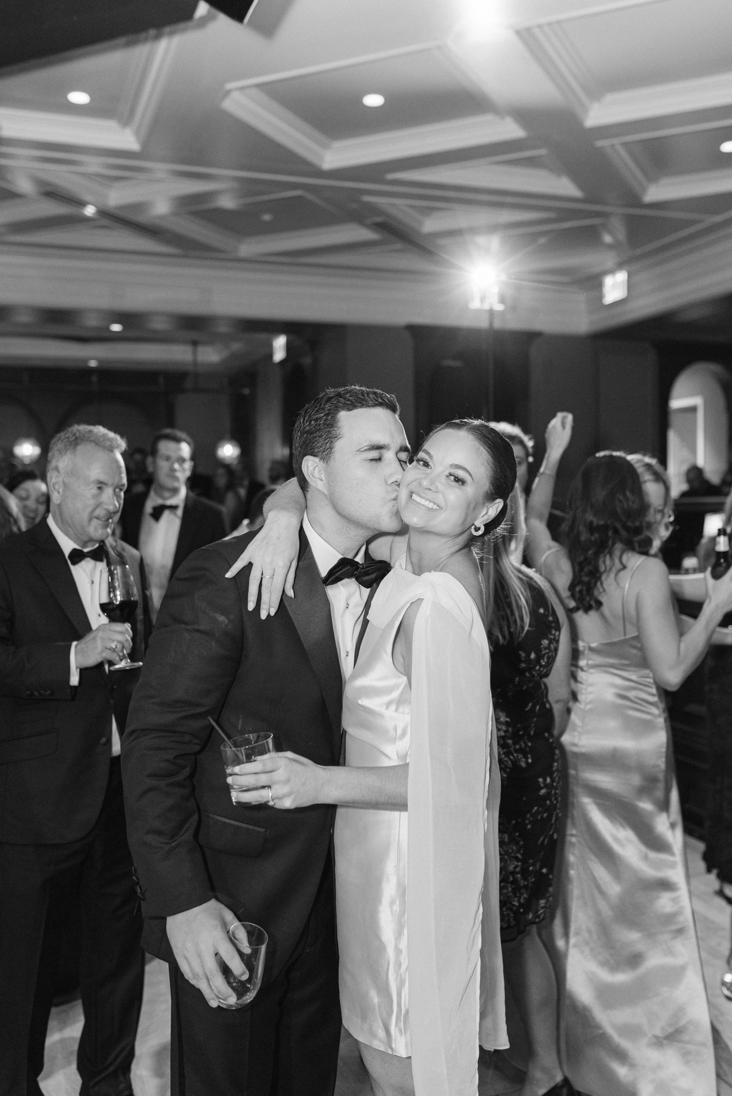 Kristen Bowen Photography, Indianapolis Wedding Photographer, Hotel Carmichael Wedding, Wedding Reception