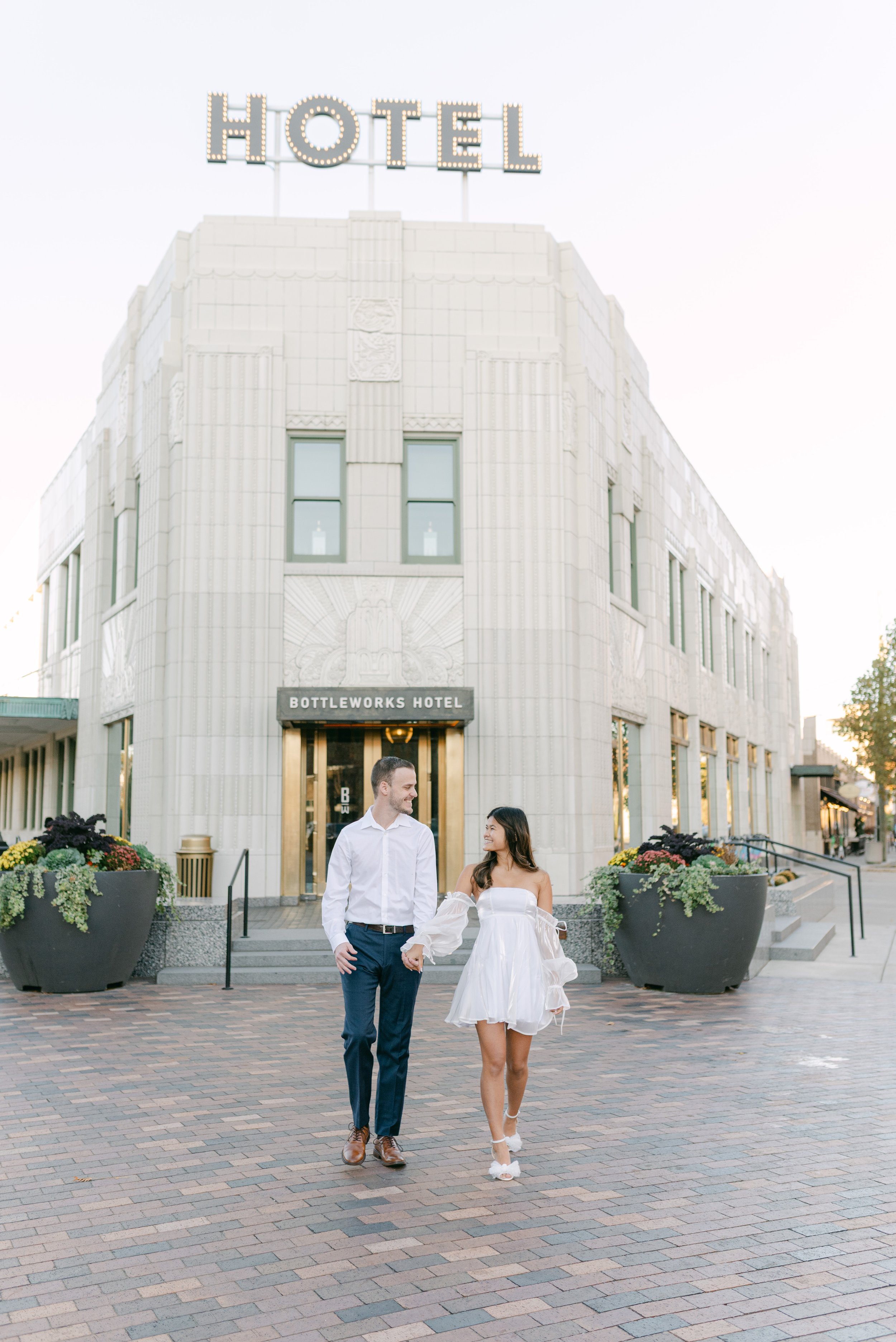 Kristen Bowen Photography, Indianapolis Wedding Photographer, Bottleworks Hotel, Engagement Session