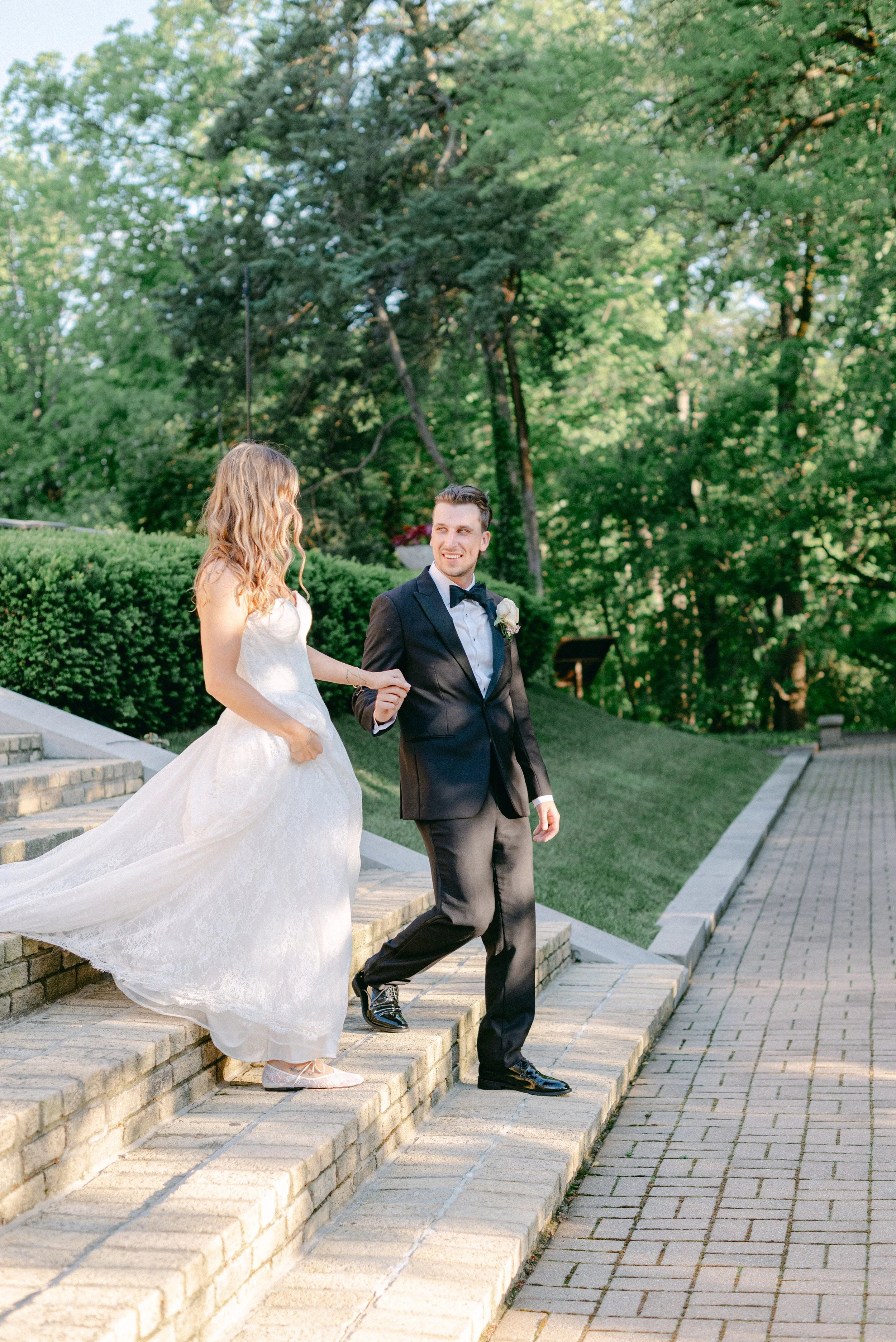 Kristen Bowen Photography, Indianapolis Wedding Photographer, Laurel Hall Wedding, Bride and Groom Portraits