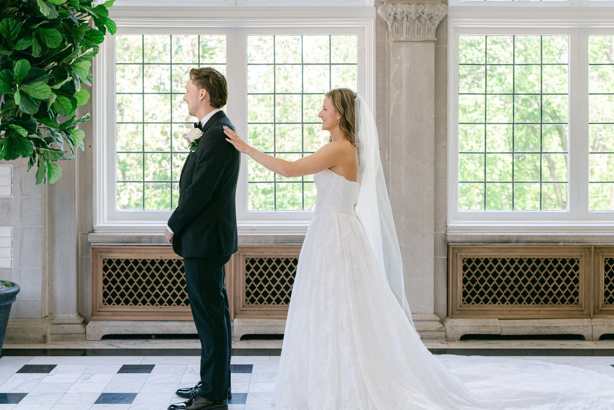 Kristen Bowen Photography, Indianapolis Wedding Photographer, Laurel Hall Wedding, First Look